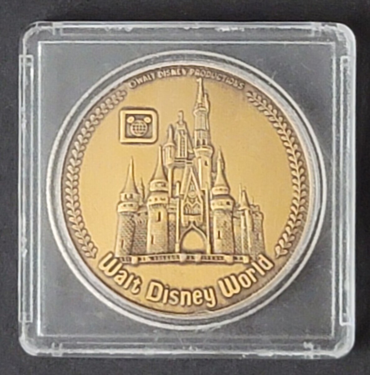 Walt Disney World Bronze Medal Coin Token with 6 Attractions