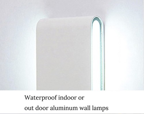 1X/5X/2X/10X 12W LED Wall Light Cool/Warm White Warterproof Modern Sconce Lamp - Picture 12 of 14