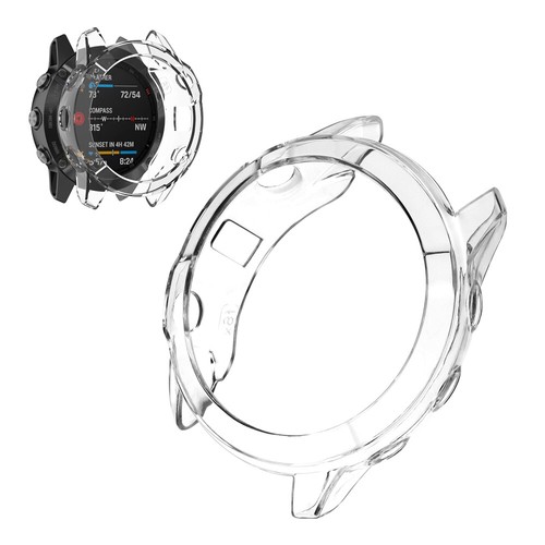 2 Pack TPU Schutzhülle Beobachten Sie Cover Flexible Uhrrahmenabdeckung - Zdjęcie 3 z 12