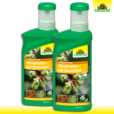 Neudorff Promanal Neu 2x 500ml Austriebsspritzmittel Läuse Schutz Beet Garten