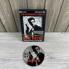 Max Payne (Windows PC CD-ROM, Remedy) No Manual Tested Working