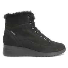 Mephisto Womens Boots Ilka Casual Lace-up Zip-Up Nubuck