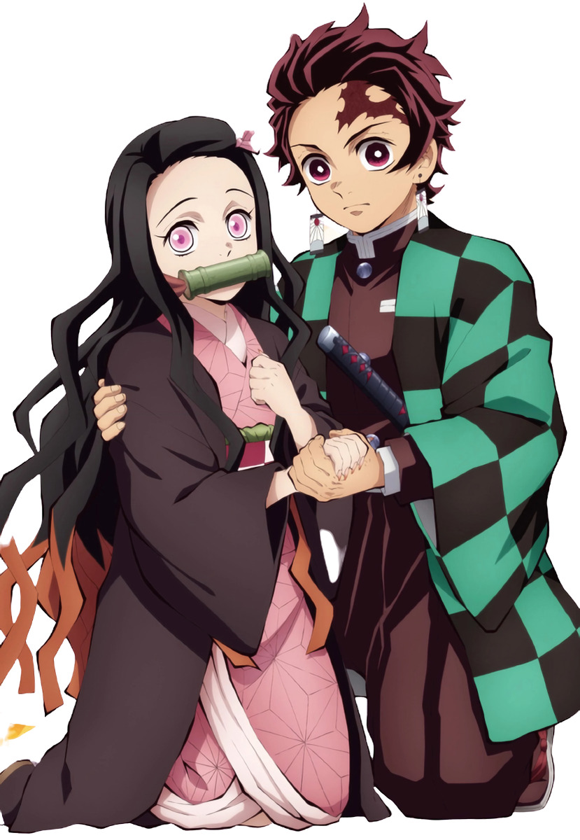 Nezuko e Tanjiro