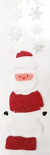 Decoration Christmas Window Gelly Vitrostatique Father Christmas