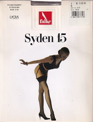 Falke Syden Nylon Strümpfe 15. 5 Farben. Gr. S - M - ML. Deutsche transparente Strümpfe.