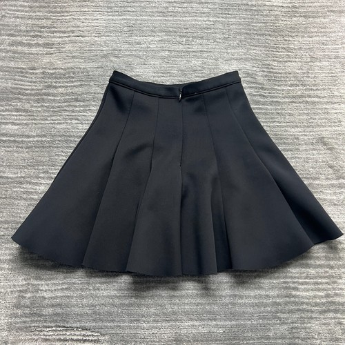 Abercrombie & Fitch Skirt Size XS Womens Tennis Ruffle Zipper Black - Picture 6 of 6
