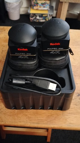 Kodak Pixpro Sp360 4k Twin Camera.. 2x1 Camera - Picture 14 of 16