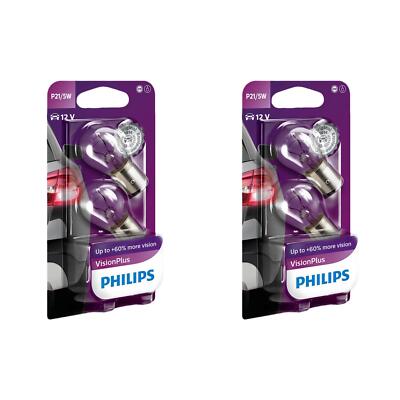 2x Philips VisionPlus P21/5W bis zu 60% mehr Licht 21/5W 12V Autolampen
