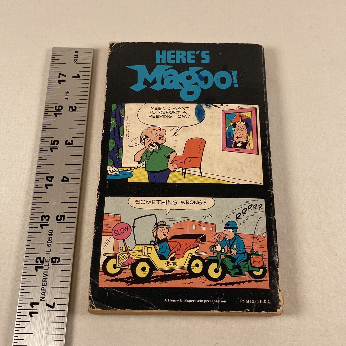 Hilarious Adventures of Nearsighted Mister Magoo 1967 Paperback