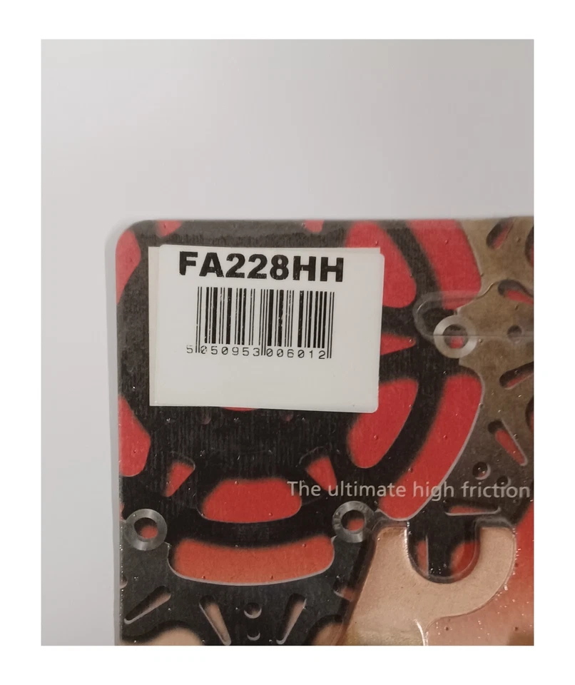 Pastillas de freno de disco trasero sinterizadas EBC para TRIUMPH TIGER EXPLORER 1200 (2016 a 2021) Foto 3 de 4