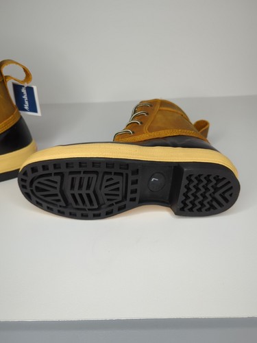 Xtratuf Men's Sz 7 Legacy Lace Boot 7" Black/Amber Gold New Without Box - Imagen 8 de 11