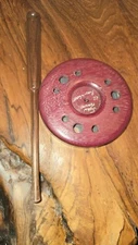 Turkey Pot Call- Purpleheart  Slate Bolivian Rosewood Striker