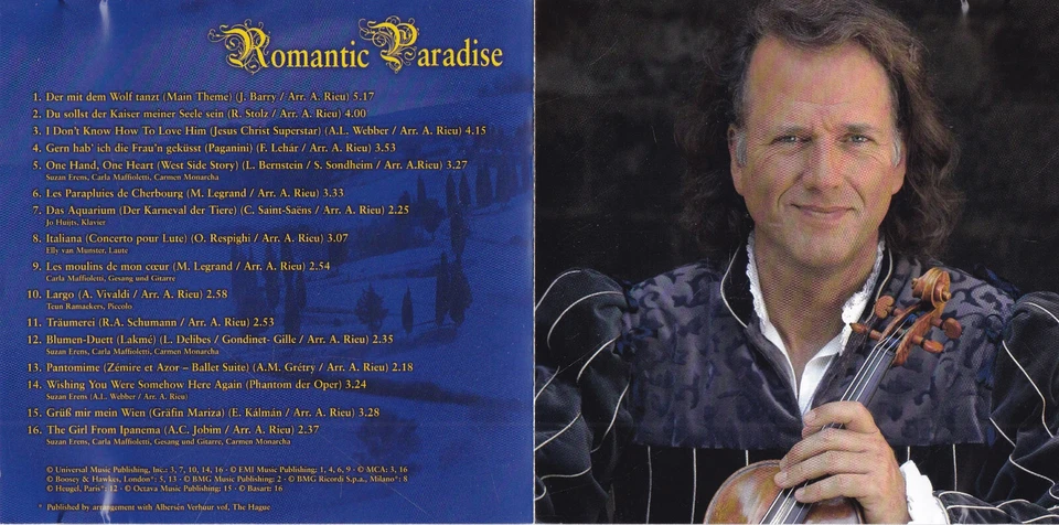 André Rieu - Romantic Paradise Volume 2 - Bild 3 von 3