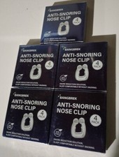 20 pcs, Lot of 5, 4 IN A PACK, BANGBREK ANTI-SNORING NOSE CLIPS, 20 total clips