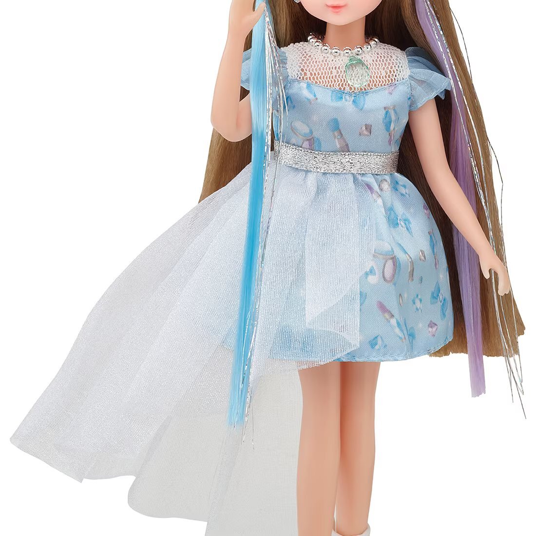 Takara Tomy Licca Hair Extensions Tsubasa-chan Fav Blue Doll