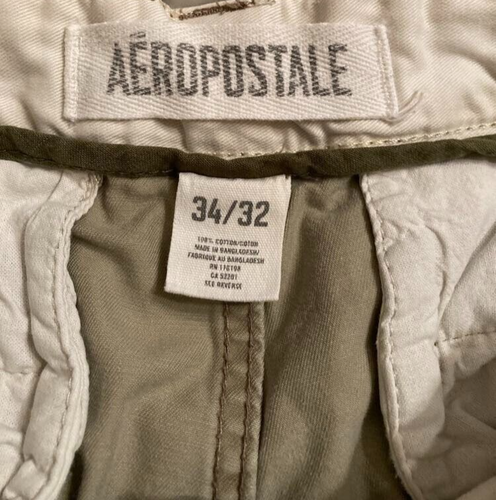 Lot of 3 pair Mens Khaki pants 34x29 Casual Dress Pants Straight Aeropostale.. - Picture 13 of 19