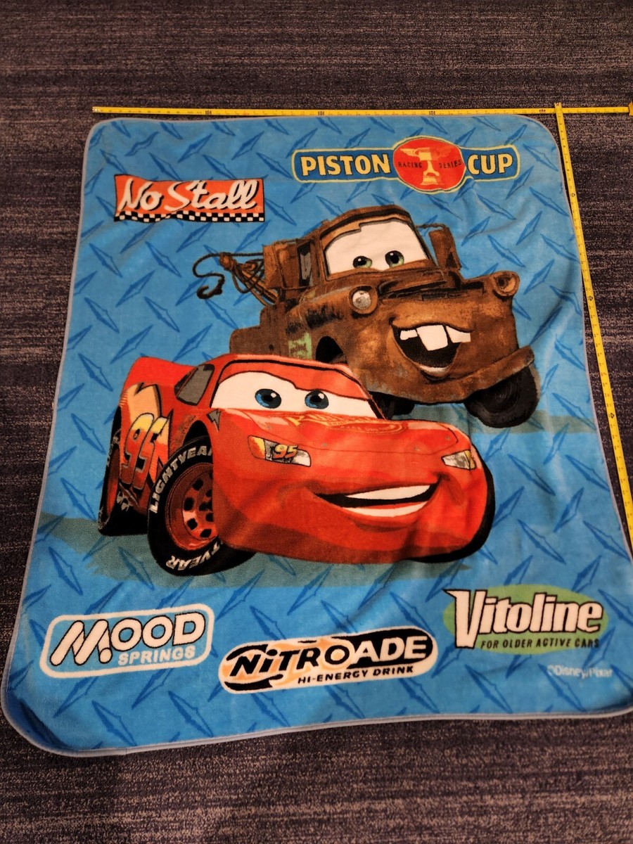 Disney Cars Lightning McQueen Mater Kids Large Polyester Fleece Blanket  tourism.sg.gov.lk