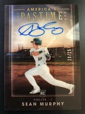 2020 Panini Chronicles America's Pastime Sean Murphy Rookie Auto /25 SSP ON CARD