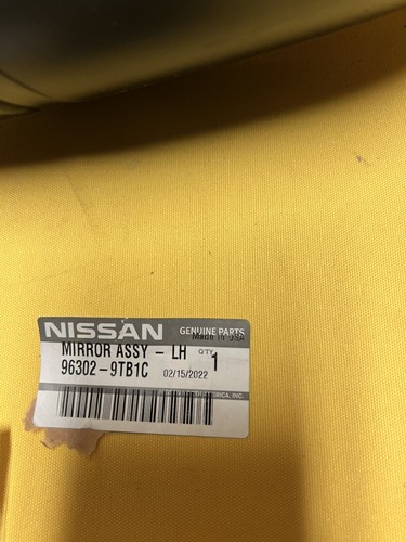 2017-2020 Nissan Rogue Door Mirror LH LEFT DRIVER SIDE 96302-9TB1C OEM - 第 3/9 張圖片
