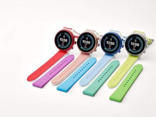 Fossil Women's Digital Wristwatch smart Display and Silicone Strap, FTW6027 - Picture 7 of 7