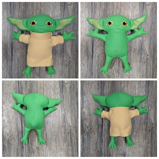 Baby Yoda Stuffie, Baby Yoda Plush, The Child, Mandalorian Baby, baby