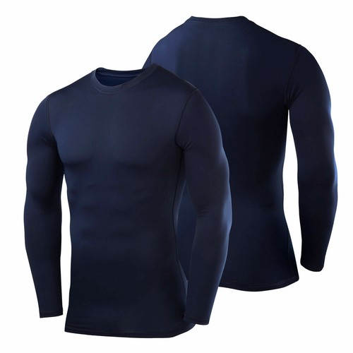 Compression Base Layer Tops PowerLayer Mens Boys Tees & Vests Sports Running Top - Picture 40 of 139