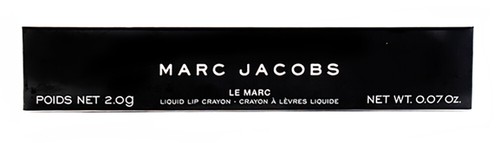 Marc Jacobs LE MARC Liquid Lip Crayon # 390 Blacquer BRAND NEW! - Picture 2 of 7
