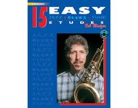 Alfred 15 Easy Jazz Blues & Funk Etudes E-flat Instrument Book & Cd Alfred 15 Easy Jazz Blues & Funk Etudes E-flat Instrument Book & Cd