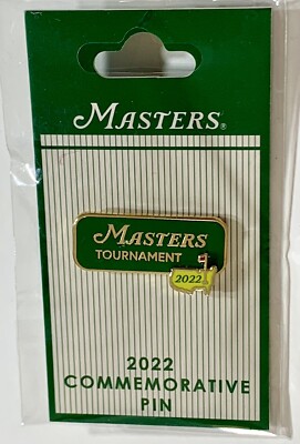 2022 Masters golf Pin lapel augusta national pga new