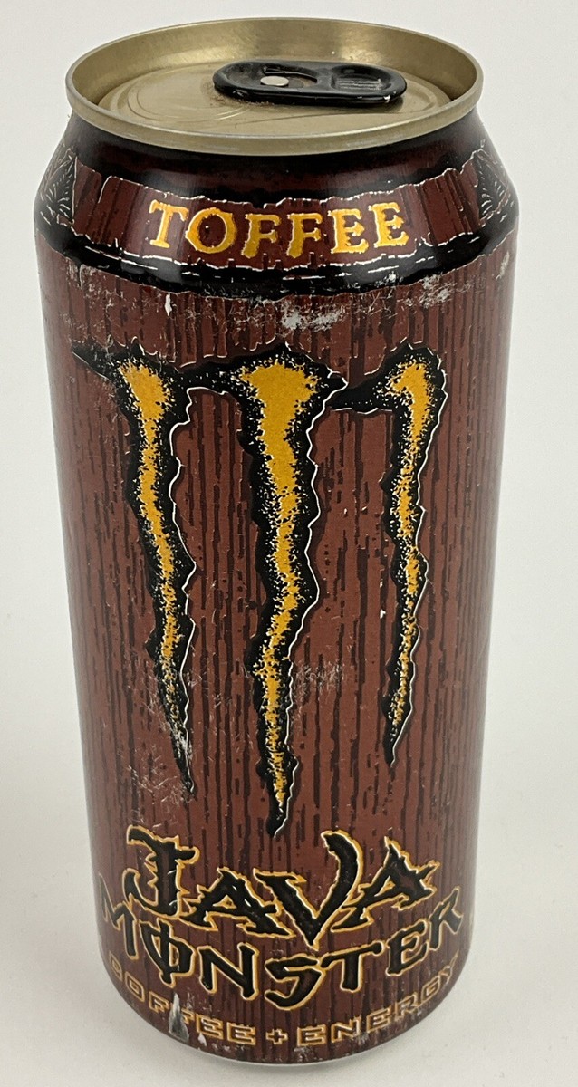 Java Monster Coffee Energy Drink Toffee 15 Fl Oz New Unopened See