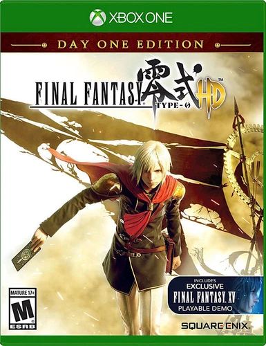 Final Fantasy Type-0 HD -- Day One Edition (Xbox One, 2015) Tested & Working