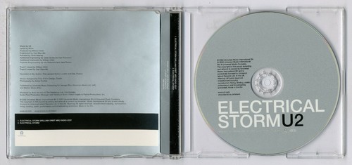 RARE CD PROMO ★ U2 - ELECTRICAL STORM ★ SINGLE TWO TRACKS - Picture 2 of 2