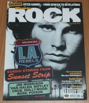 Classic Rock, Musikmagazin Nr. 69 August 2004 ''L.A. Rebels''- Türen Jim Morrison