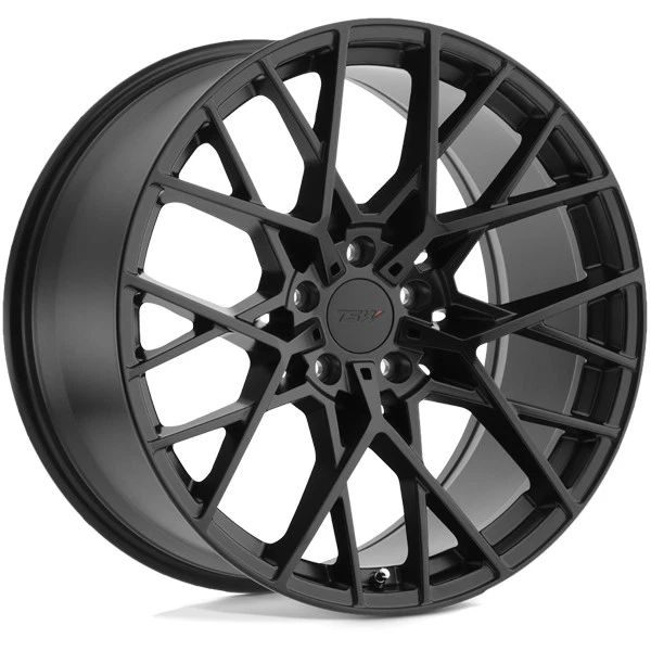 TSW Sebring 17x8 5x100 +35mm Matte Black Wheel Rim 17" Inch Foto 4 de 4