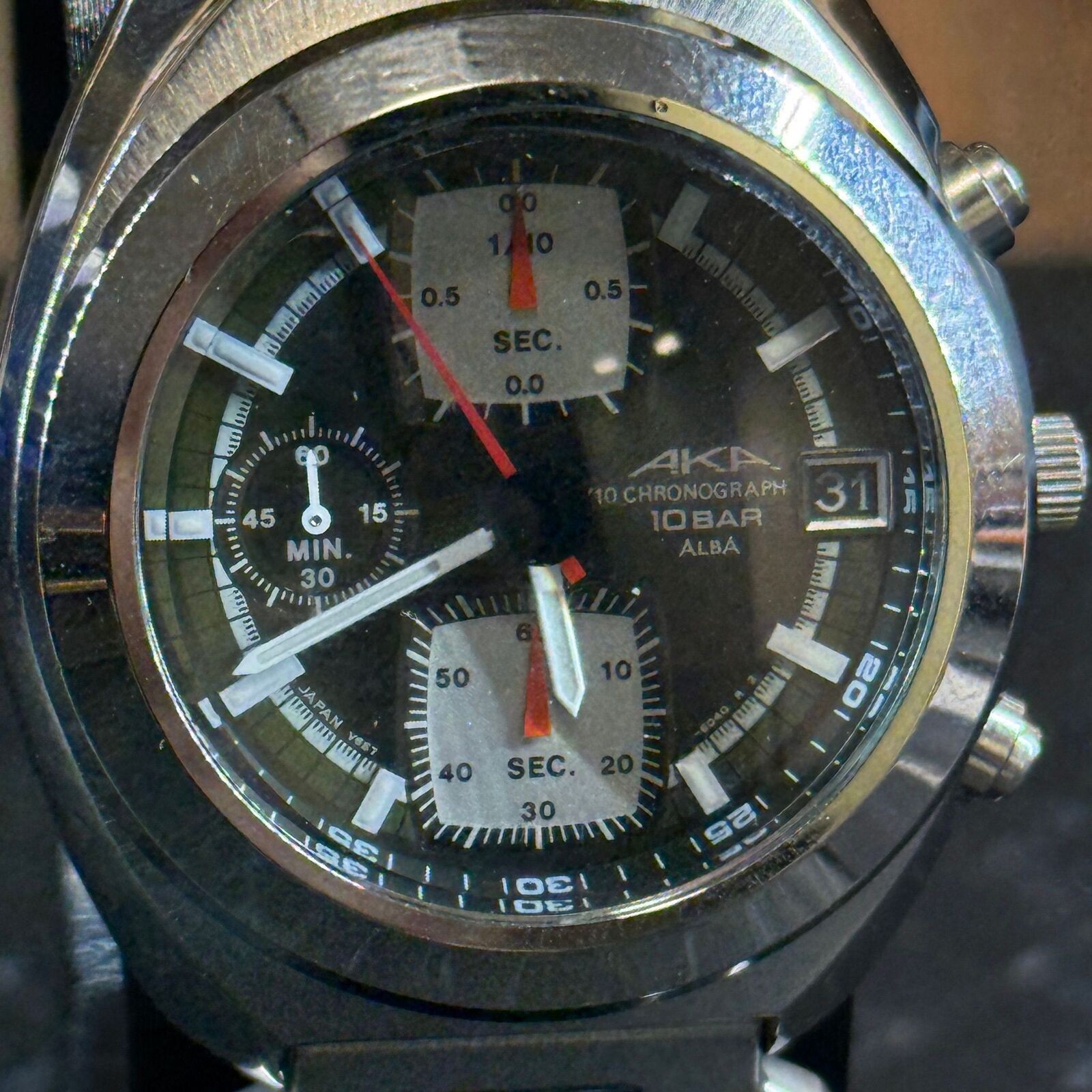 1997 AKA Alba by Seiko JDM Quartz Chronograph - 39mm - Gem