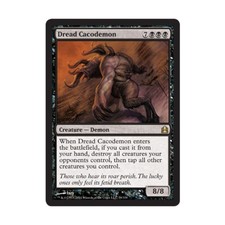 WotC MtG Commander Dread Cacodemon (R) EX