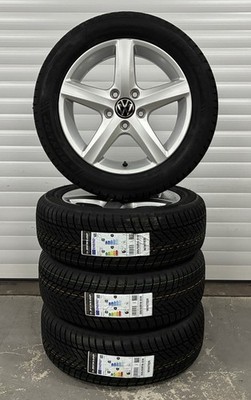 VW Golf 7 VII Sportsvan GTD GTE Winterreifen NEU Alufelgen Aspen 205/55 R16 91H