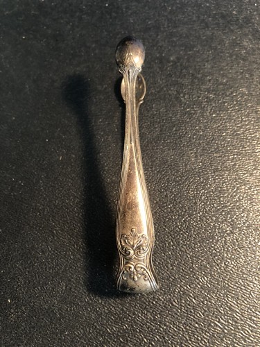 VTG Tiffany & Co. 925 Sterling Silver Gold Washed ? Sugar Tongs Pat. #1X92 4.25" - Picture 11 of 16