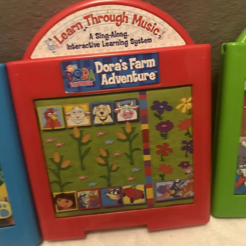 Vintage 2002 Fisher Price Learn Through Music- Dora, Elmo And Blues Clues - Image 3 of 4