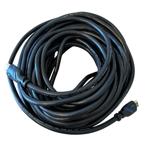Câble HDMI Haute Vitesse C&E avec Ethernet E478371 Type CL3 Mâle vers Mâle 20 Pieds