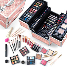 Professional Makeup Set for Teens, Girls  Women - Full Kit with Storage Train C