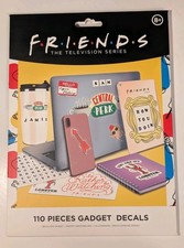 Friends The Television Series Gadget Decals - 110 Pieces Open Box / New