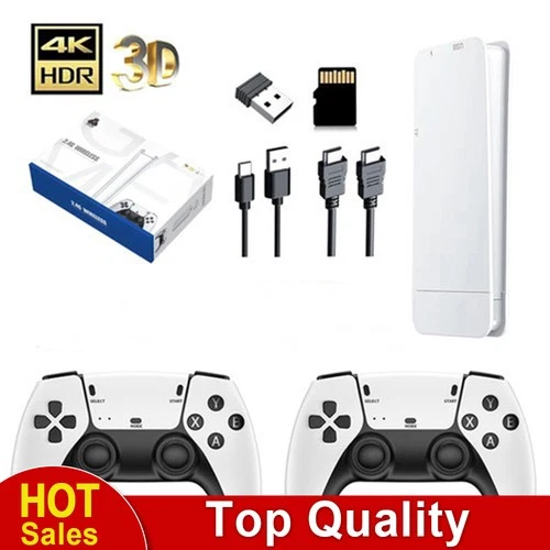 M15 40000+4K HDMI TV Video Game Stick Retro Gaming-Console 2 Wireless Controller - Bild 1 von 23
