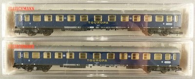 Fleischmann 8115 Spur N Db 2 Schlafwagen 2. Kl Touropa Bctüm 256 51 80 50