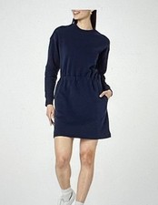 Amazon Essentials Women's Fleece Sweatshirt Dress Size 2X Navy