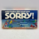 VINTAGE Sorry COMPLETE with Inserts Parker Brothers 1972 Classic Board Game