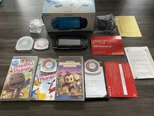 Boxed Sony PlayStation Portable PSP With Games Little Big Planet Monkey Ball
