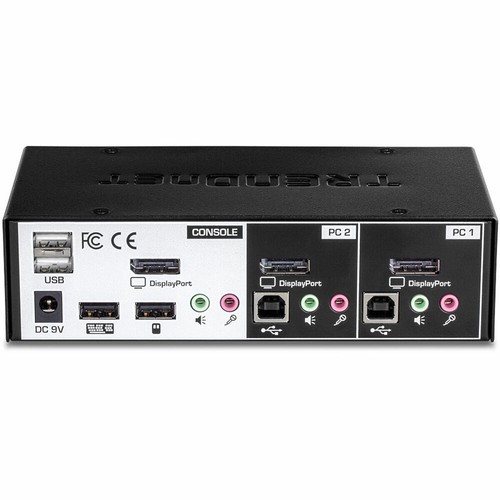 KVM-Switch Trendnet TK-241DP - Bild 2 von 2