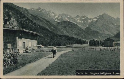 20012686 - Landschaft bei Birgsau, Allgaeuer Alpen,H. Hipp AKU1 Oesterreich um