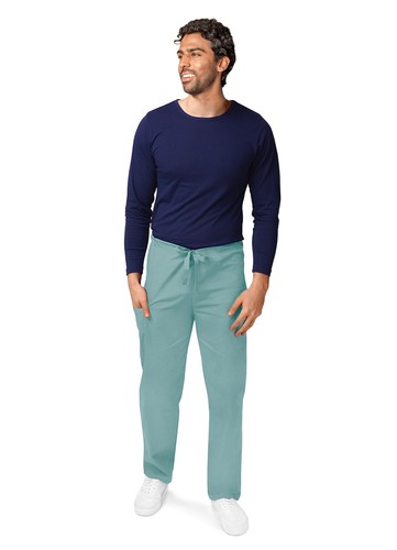 Adar Men Women Medical Nursing Uniform Multi Pocket Scrub Tapered Leg Pants - Picture 26 of 154